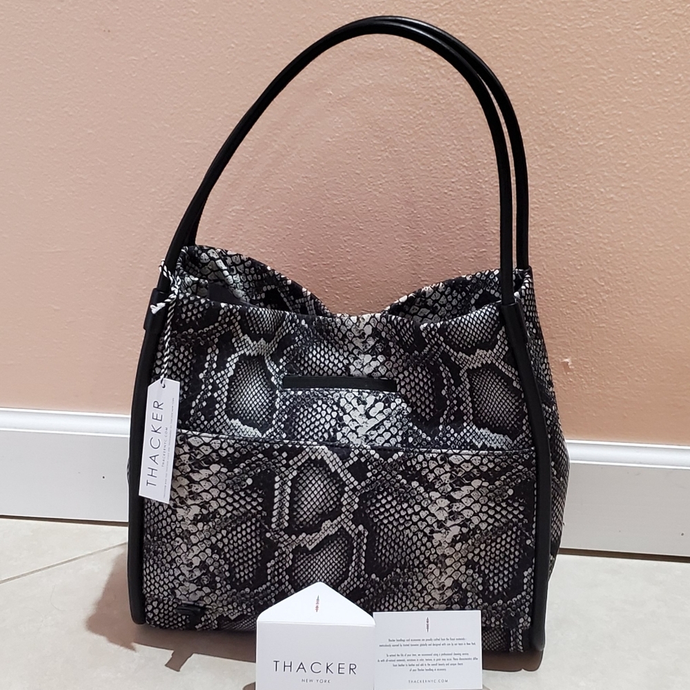 Thacker New York Tery Tote Python - image 1